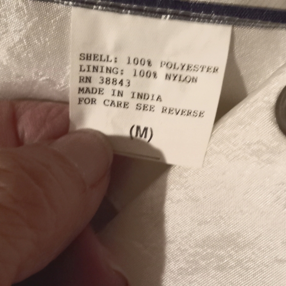 Innovations by IZZI Women's M Vtg 80-90s White Rain Coat Jacket Adjustable Waist - Picture 2 of 8